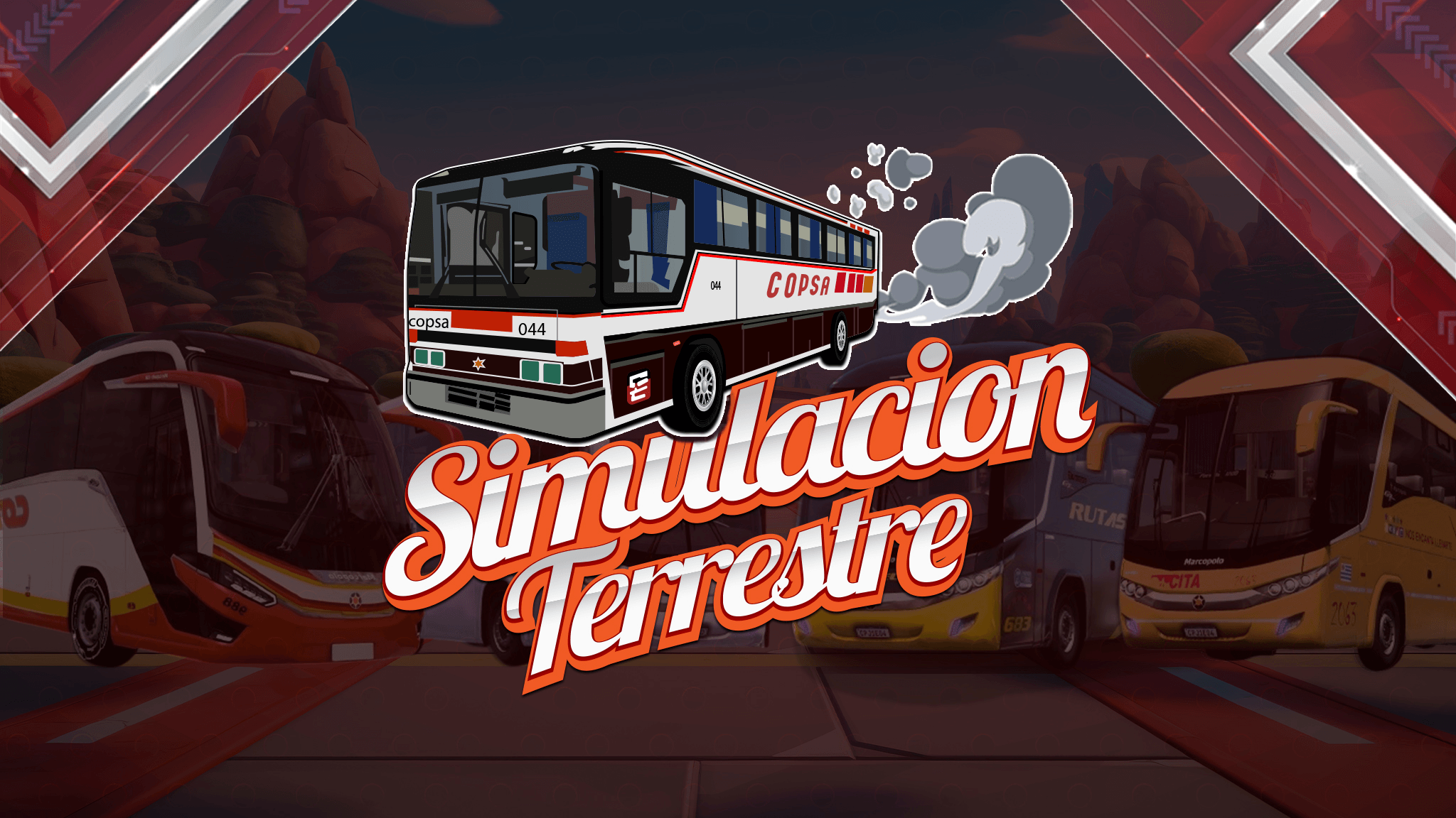 Simulación Terrestre Background